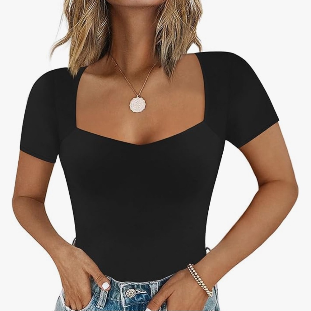 Elegant Black Women's Top